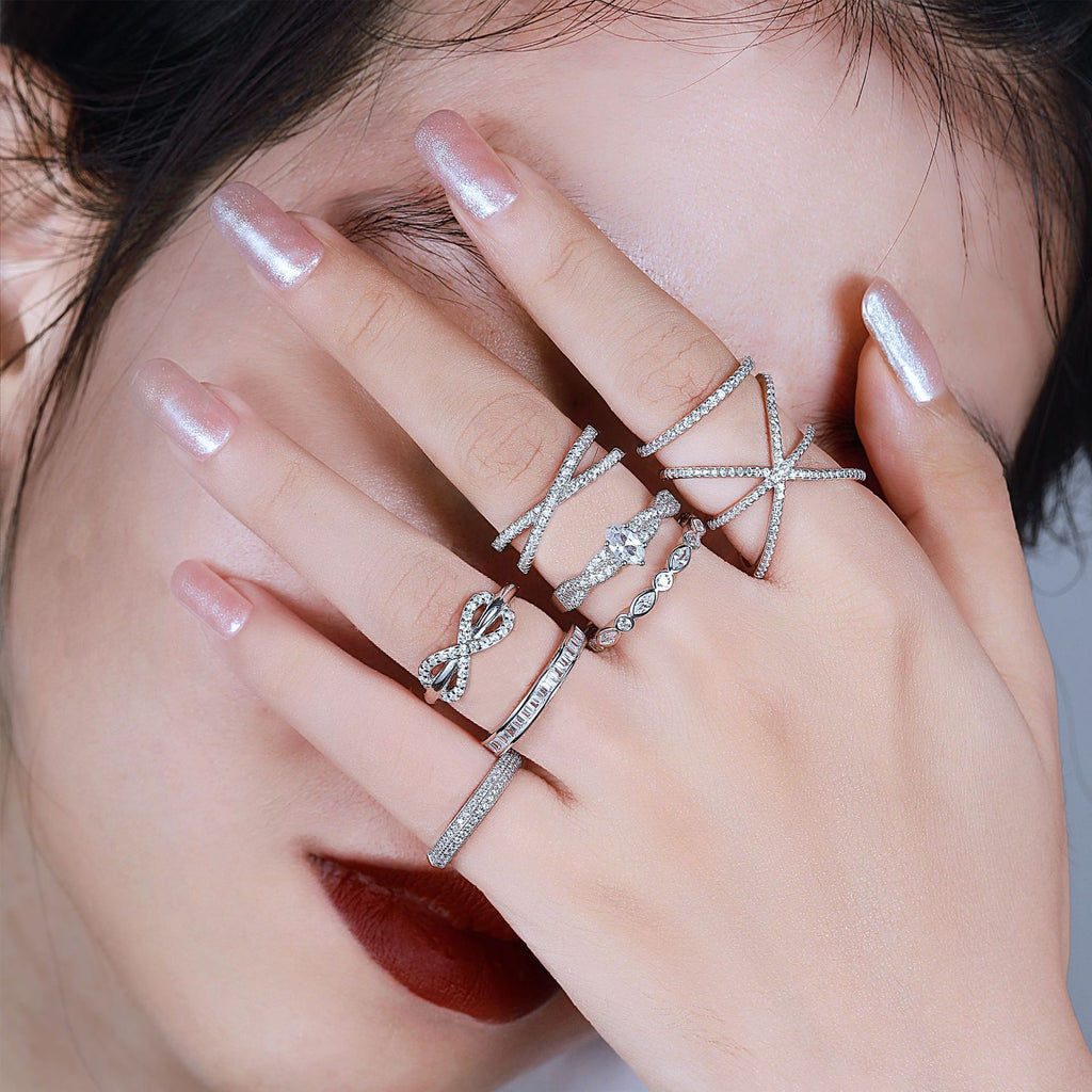 S925 Silver Ring Women's Sterling Silver Ring