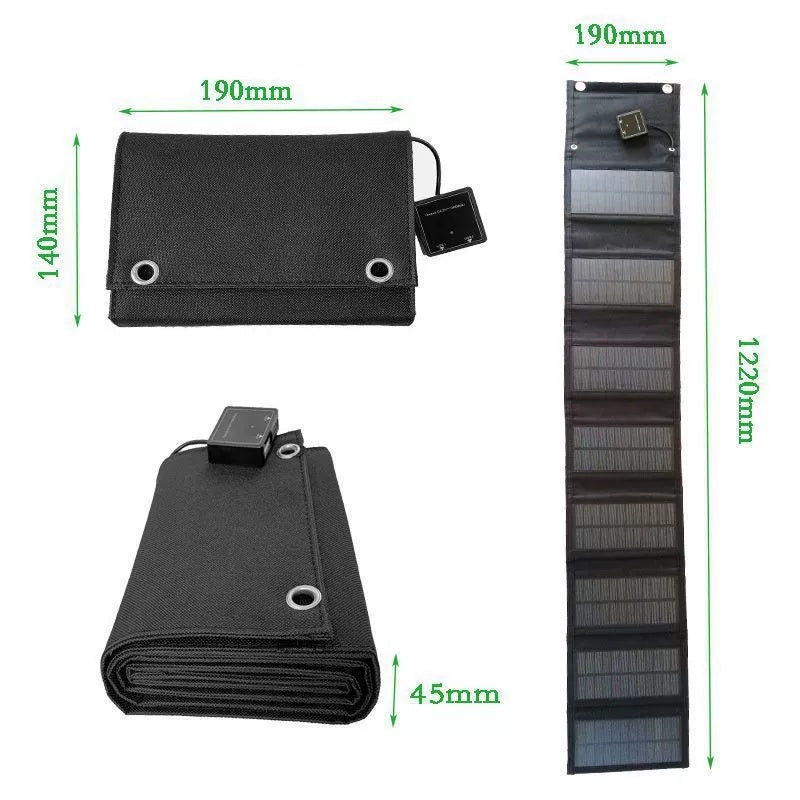 Outdoor Portable Solar Panel Folding Bag