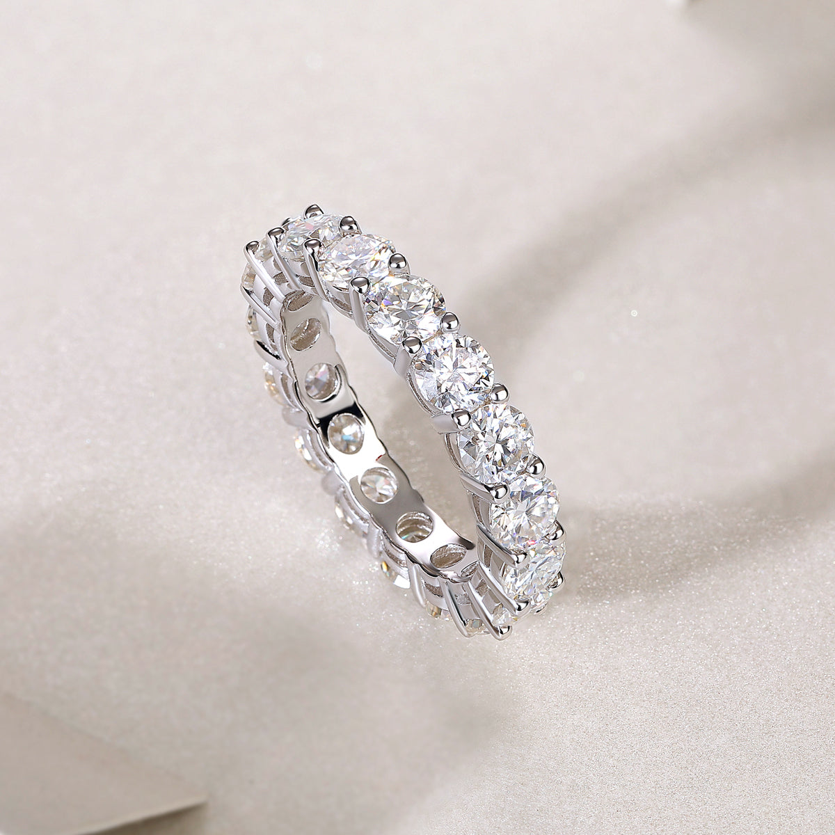 1Starlight - A Fashionable And Luxurious Jewelry Accessory Set With Moissanite S925 Sterling Silver And Platinum-plated Diamond Prohibit TikTok sales