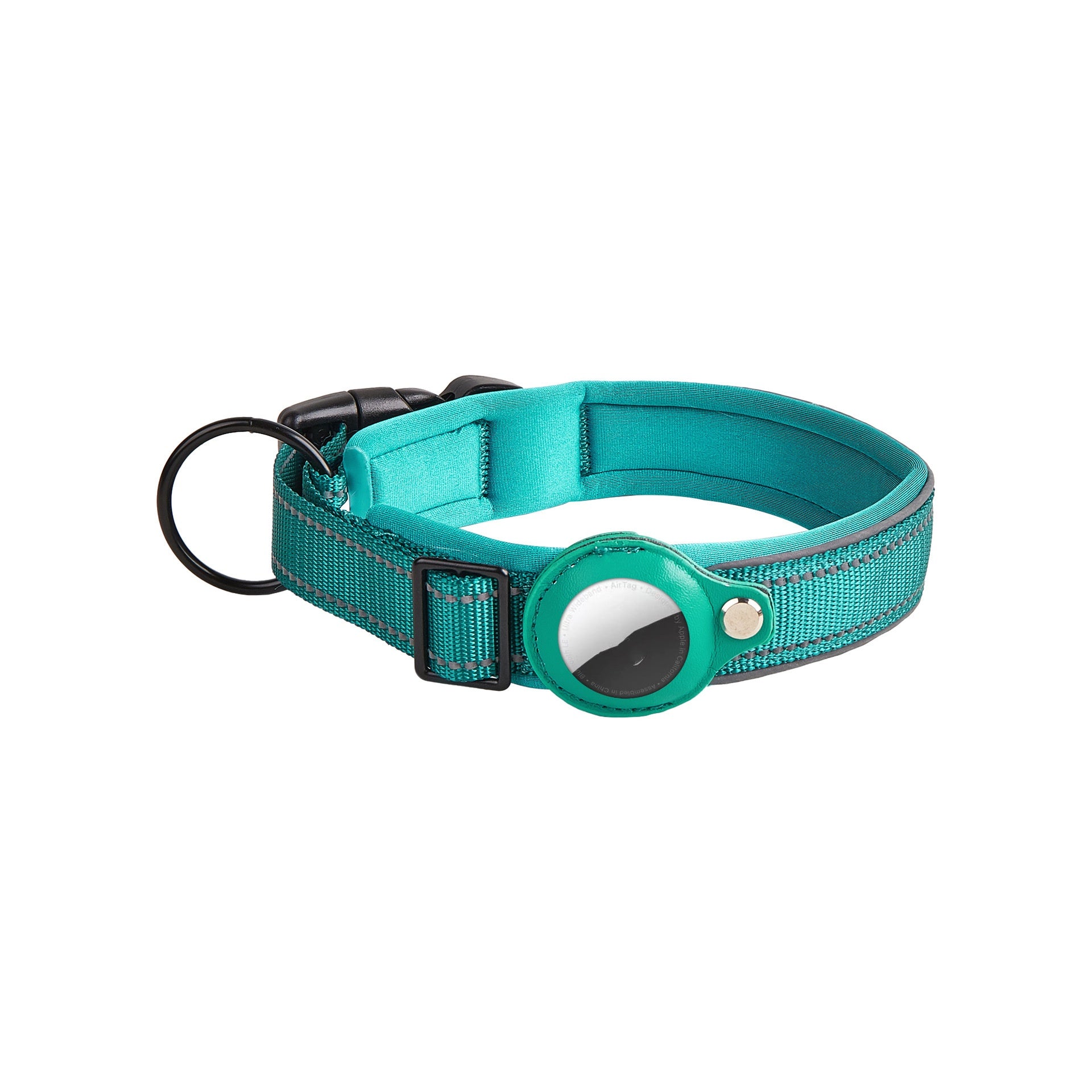 Original Airtag Case Leather Dog Cat Traction Collar For Airtags Location Tracker Pet Anti-lost Device Dog Accessories