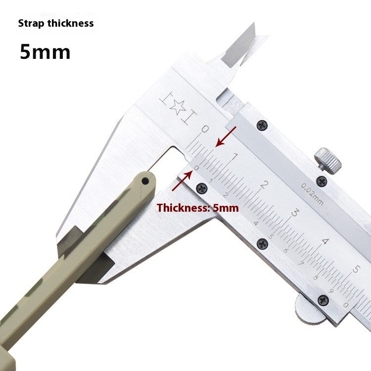 Camouflage Silicone Strap Flat Head Universal Accessories