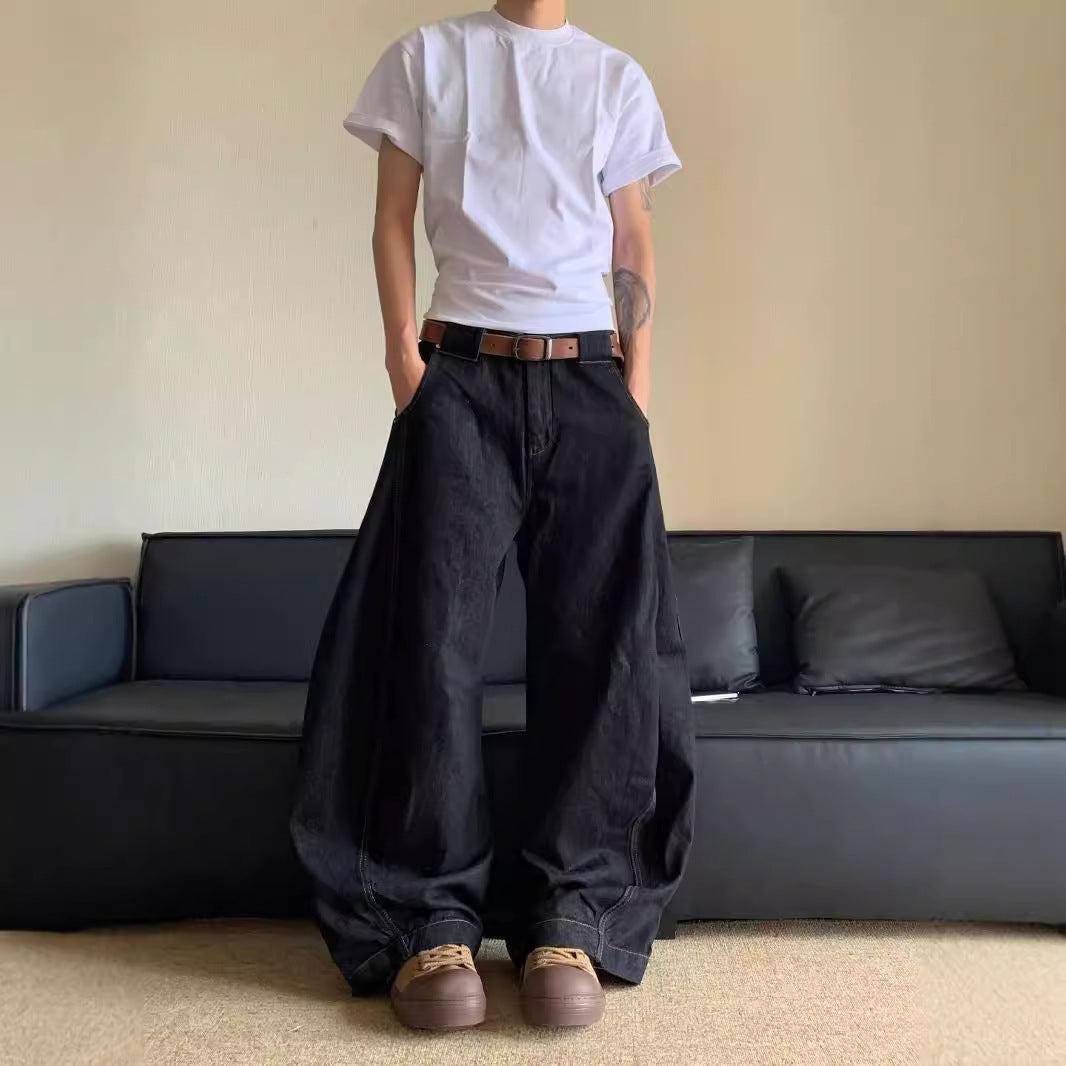 Fashion Personality Wide Leg Jeans