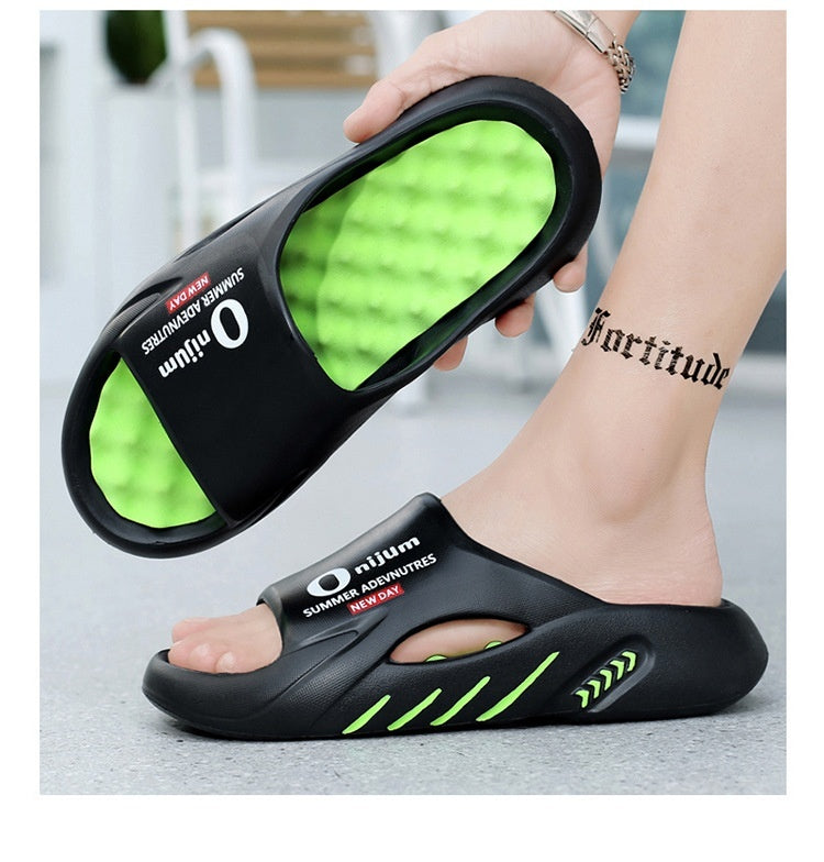 Outdoor Massage Sports Sandals Beach Dual-use More Casual Slippers Exclusive For Cross-border Wholesale