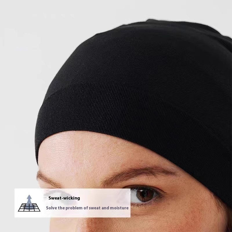 Sports Knitted Hat Autumn And Winter Men's Hats Sweat-absorbent Warm