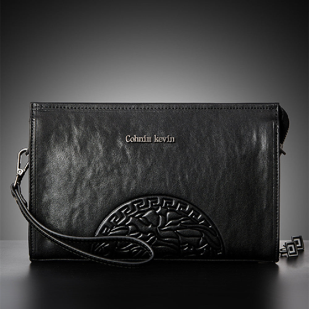 Men's Fashion Personalized Leather Messenger Bag