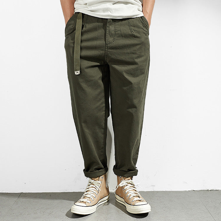 Men's Japanese-style Retro Loose Tapered Casual Pants