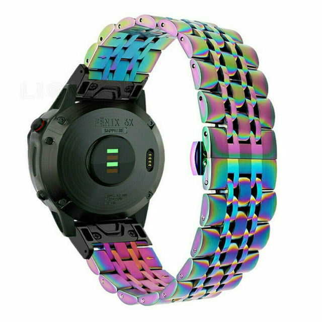 Metal Stainless Steel Strap Smart Watch