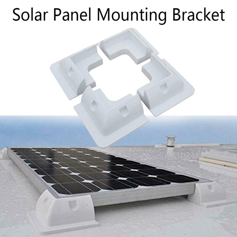 4pcs  Solar Panel Mounting Bracket Kit-Boat Caravan Camper Van RV Roof Mount
