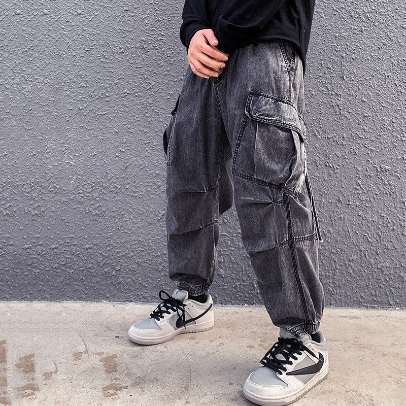 Overalls Men's Casual Heavy-duty Jeans