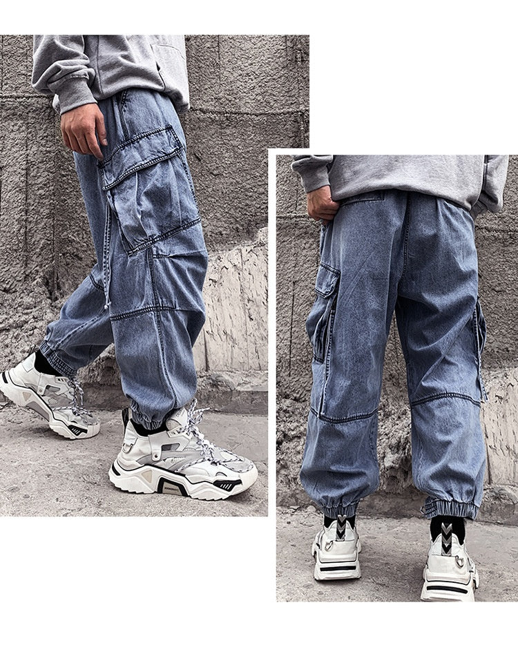 Overalls Men's Casual Heavy-duty Jeans