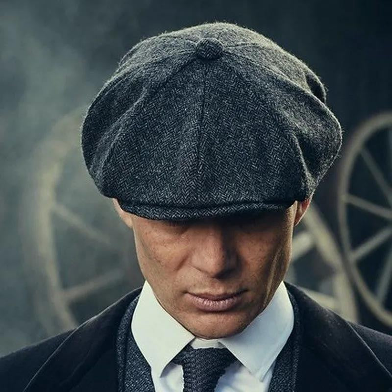 Peaky Blinder Octagonal Retro Beret