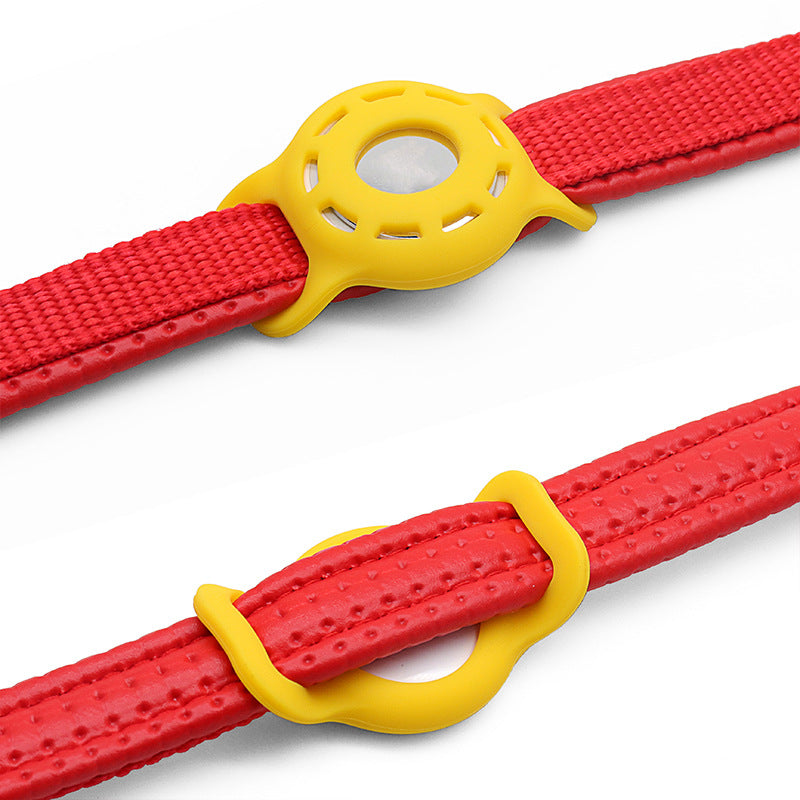 Protective Sleeve Pet Anti-lost Drop Dog And Cat Collar Tracker Positioning Keychain Silicone Shell