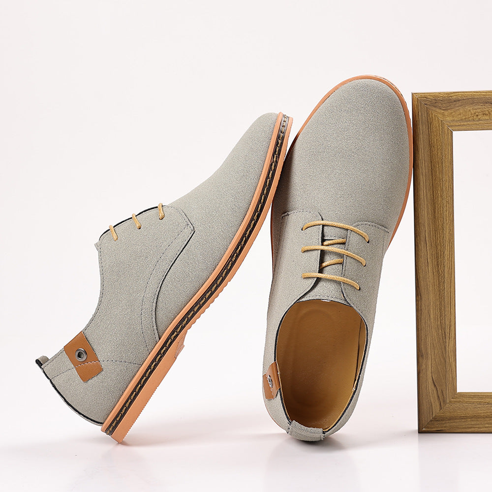 Personality Men's Casual Suede Shoes