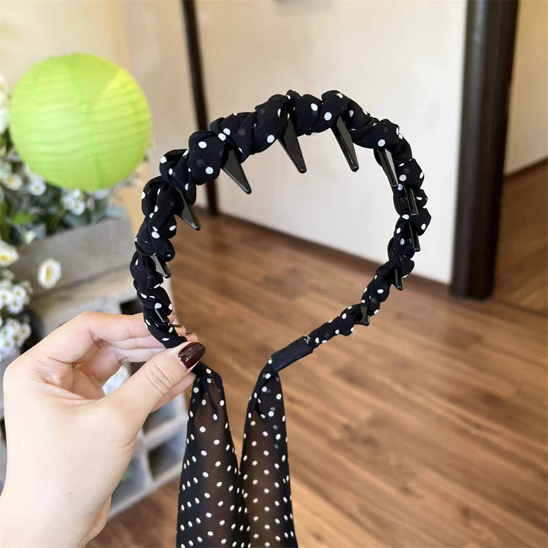 Bow Braided Hair Band For Women