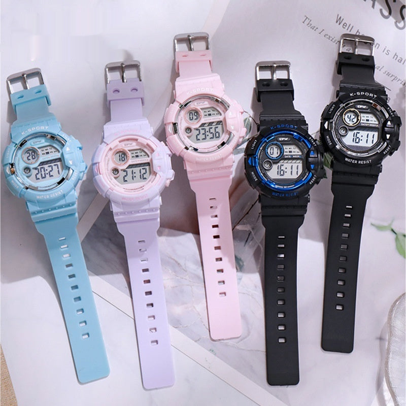 Luminous Multifunctional Student Sports Waterproof Children's Electronic Watch