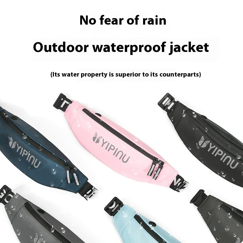 Outdoor Sports Waist Bag Waterproof Personal Reflective Crossbody