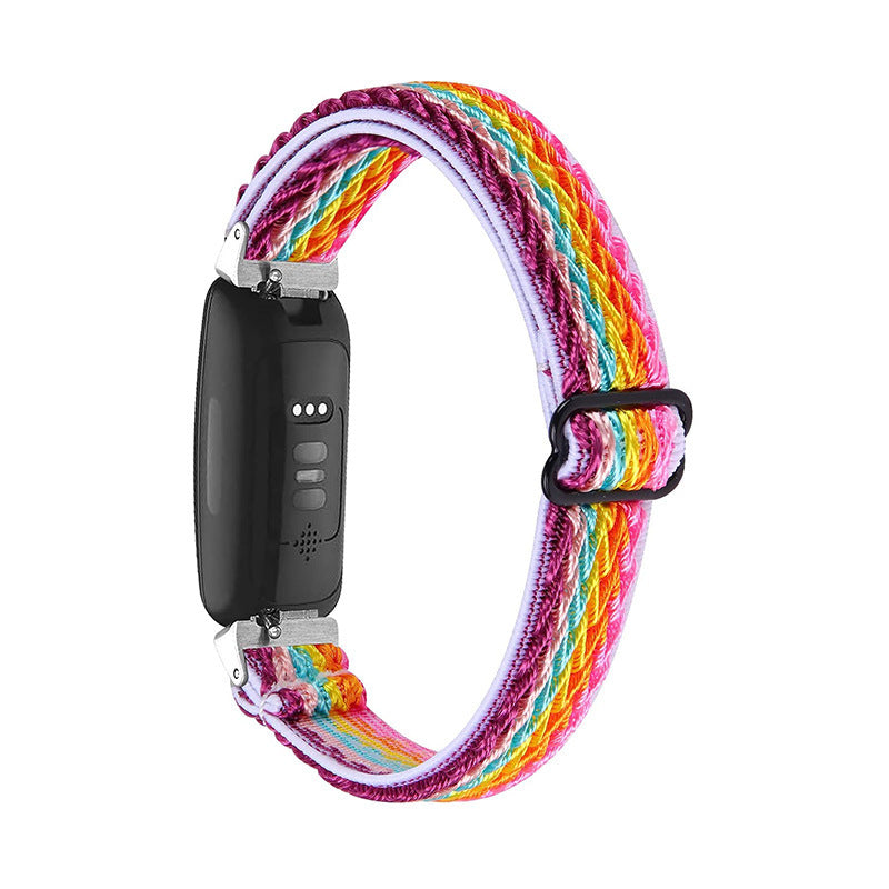 Japanese Buckle Wave Pattern Woven Strap