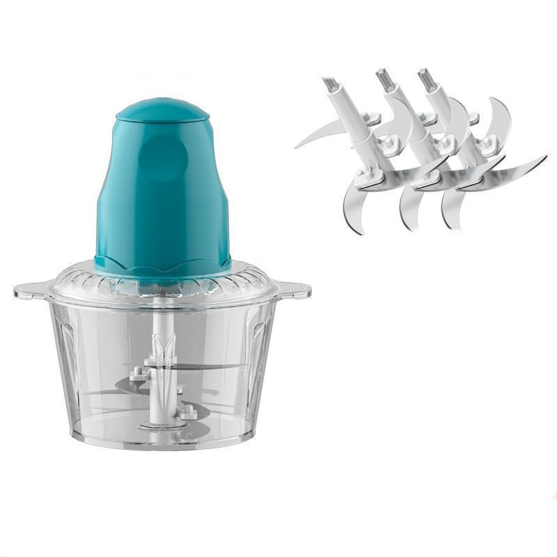 Meat Grinder Household Electric Multi-function Garlic Dumpling Meat Filling Small Meat Mincer Stirring Cooking Machine