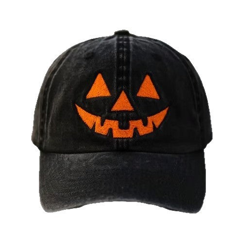 Halloween Personality Pumpkin Autumn Style Printed Hat