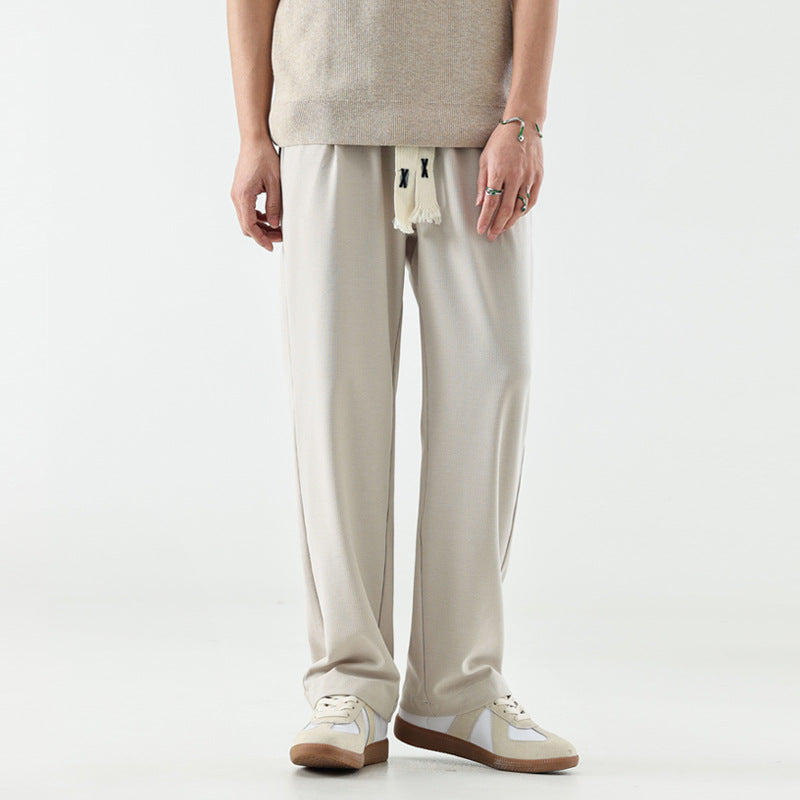 New Japanese Style Simple Casual Pants Men