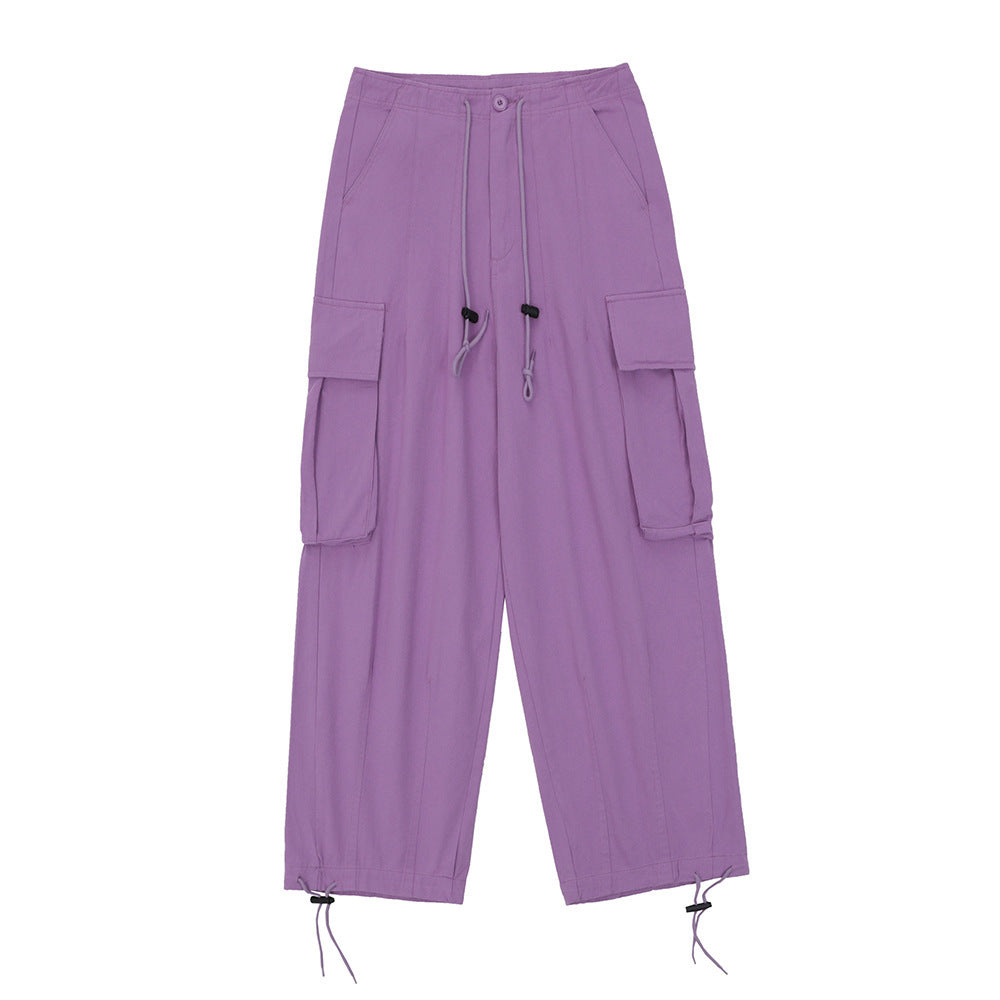 Workwear Men's Loose Tappered Wide-leg Pants