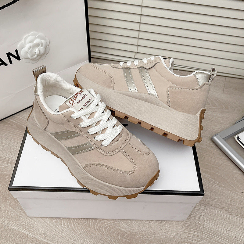Women's Platform Increased By Comfort And Casual Sneaker
