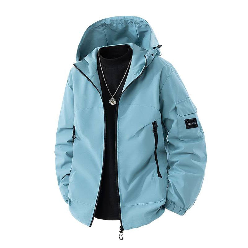 Brand Loose Cargo Windproof Jacket