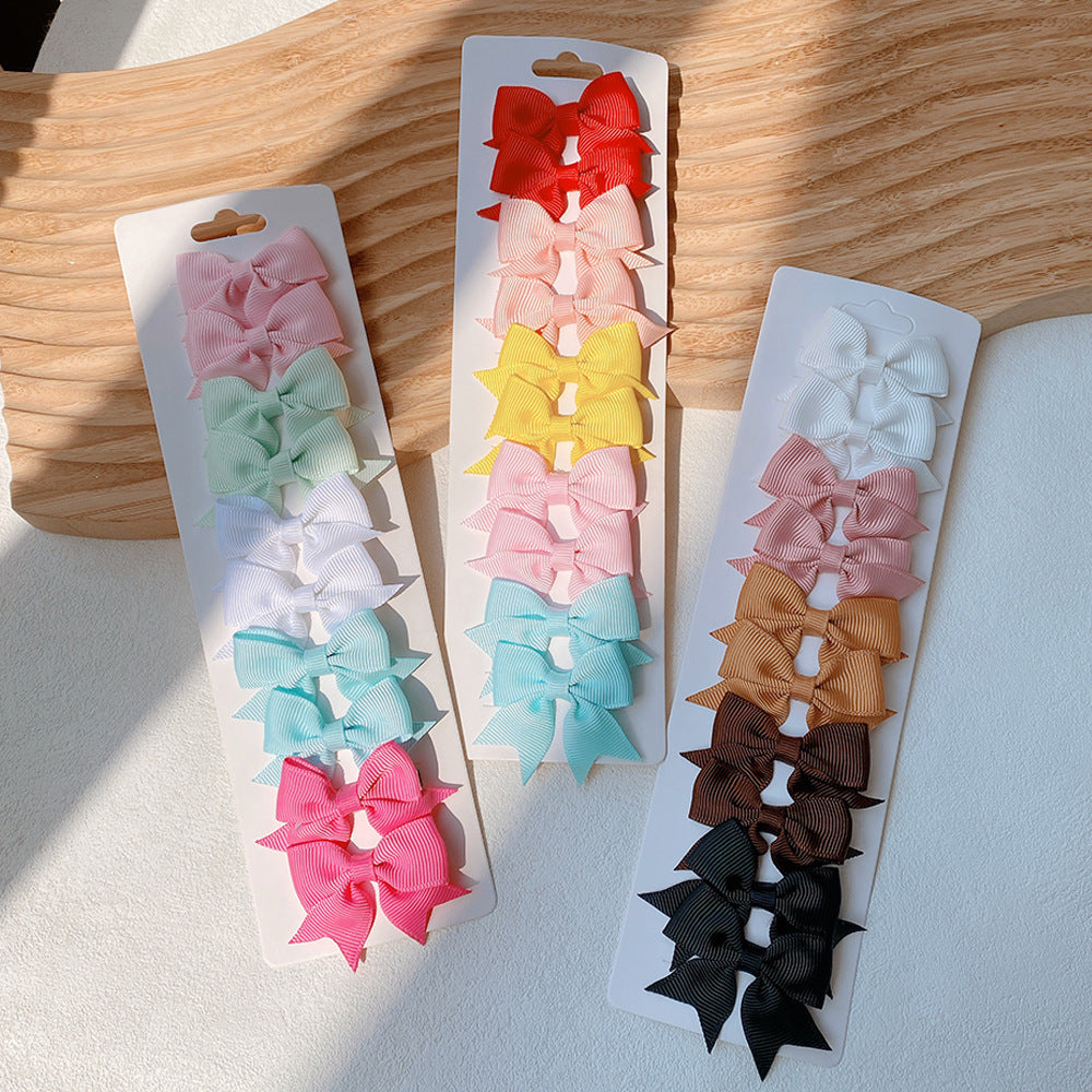 Babies' Headwear Hairpin Hair Ornaments Children's Bow Women's Accessories