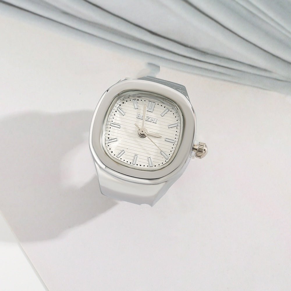 Sale Square Ring Watch Popular Models Can See The Time