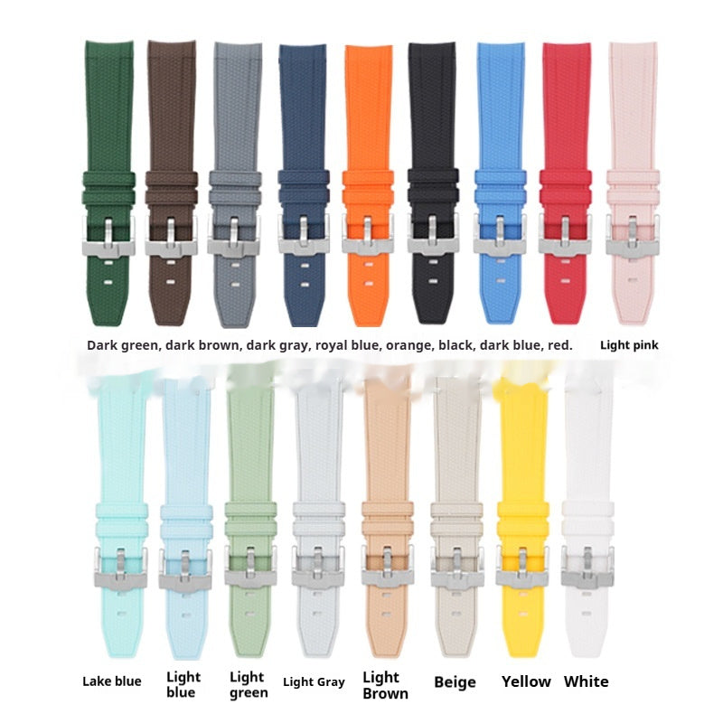 Liquid Silicone Curved Strap Watch Accessories