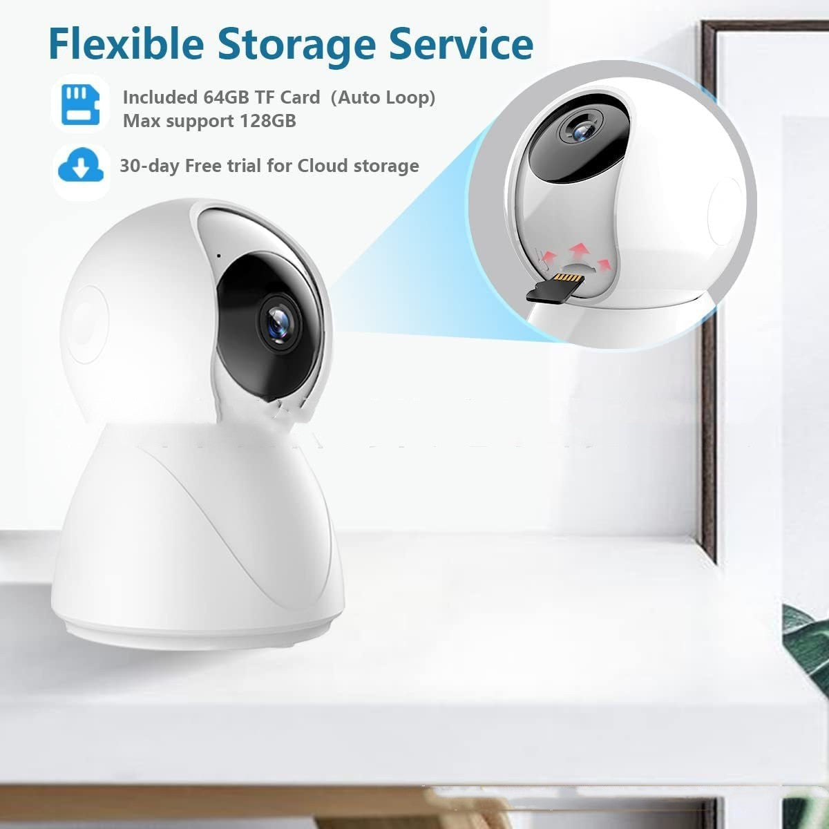 Tuya4MP 24g 4 Million Pixel WiFi Surveillance Camera