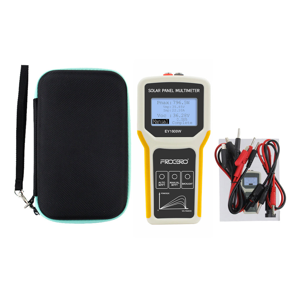 Solar Photovoltaic Multimeter Photovoltaic Panel Tester Dynamometer