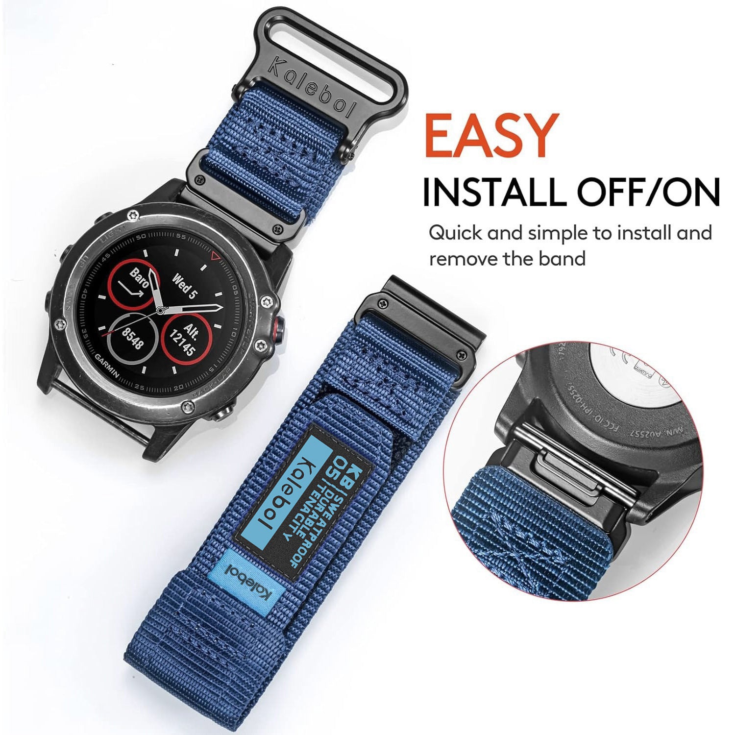 Suitable For Jiaming Nylon Canvas Wrist Strap