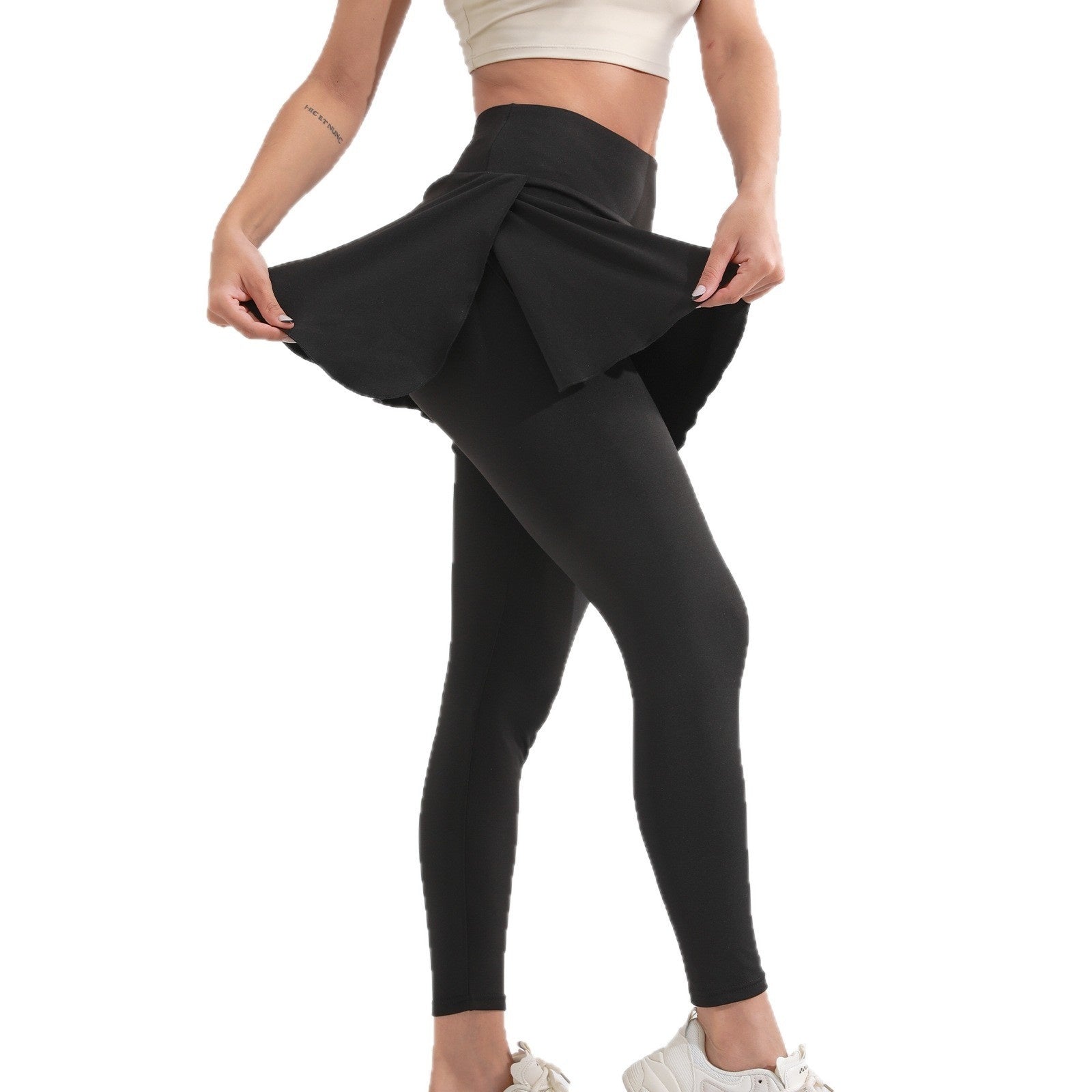 Women's Exercise Yoga Clothes High Waist Hip Lift Pocket Sweatpants