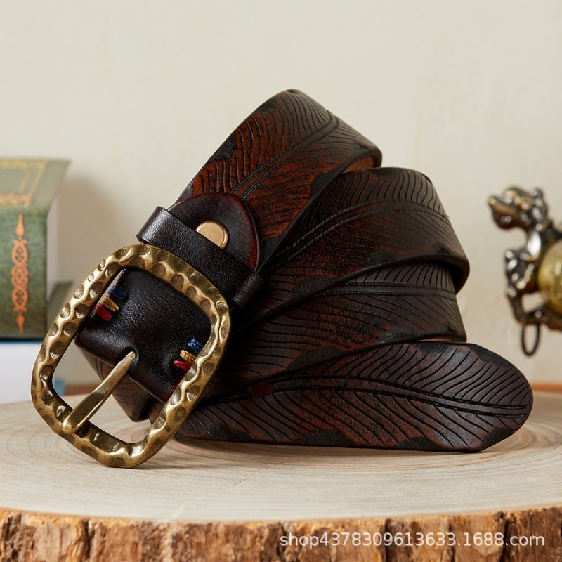 Personalized Trendy Court Belt Men