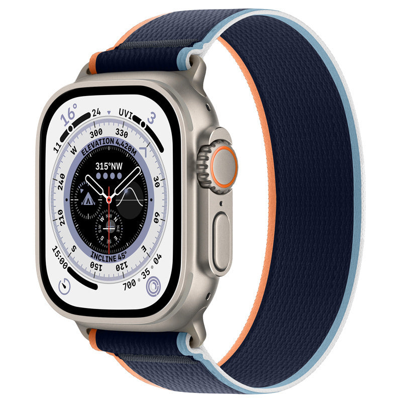 Wild Diameter Single Ring Strap Integrated Nylon Watchband