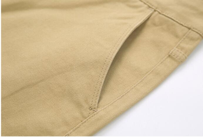 Fashionable Pure Cotton Casual Simple Straight Pants