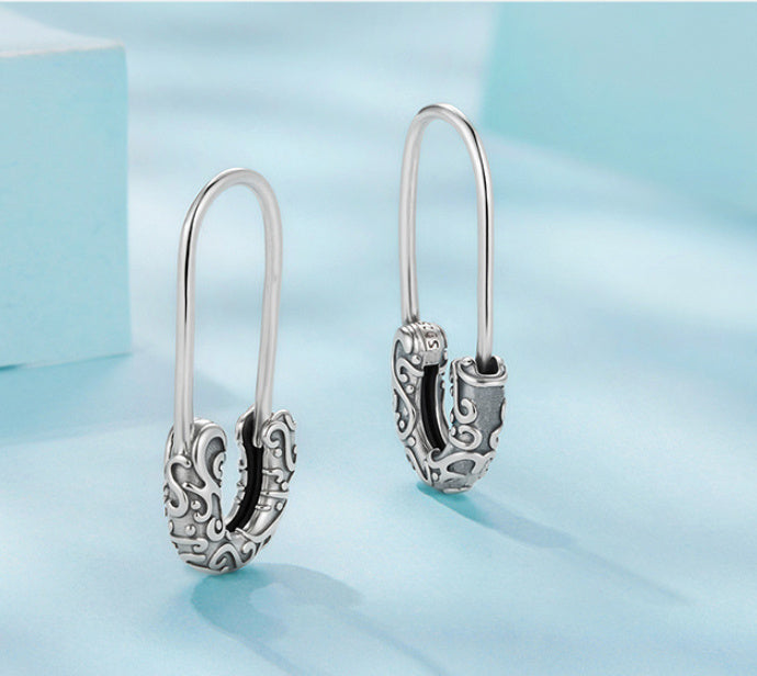 Original Retro Rolling Grass Pattern Clip Ear Hook