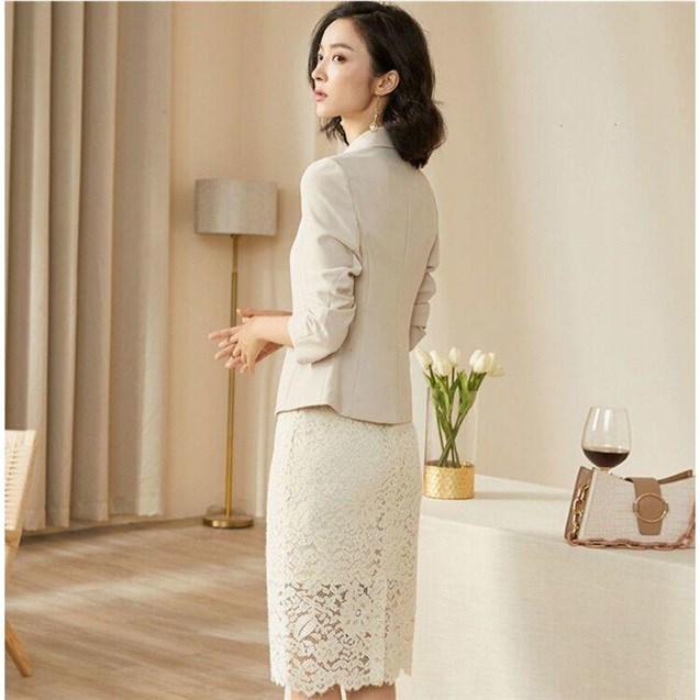 Temperament Slim Slimming Professional Short Coat Women
