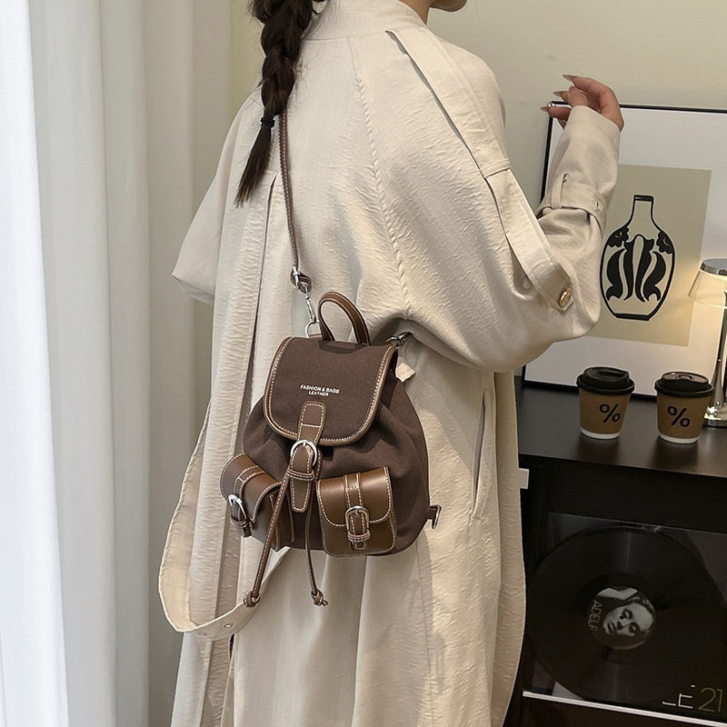 Fashionable All-match Niche Backpack Daily Commuter Bag