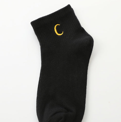 Women's Short Summer Mid-calf Sports Cartoon Women's Socks