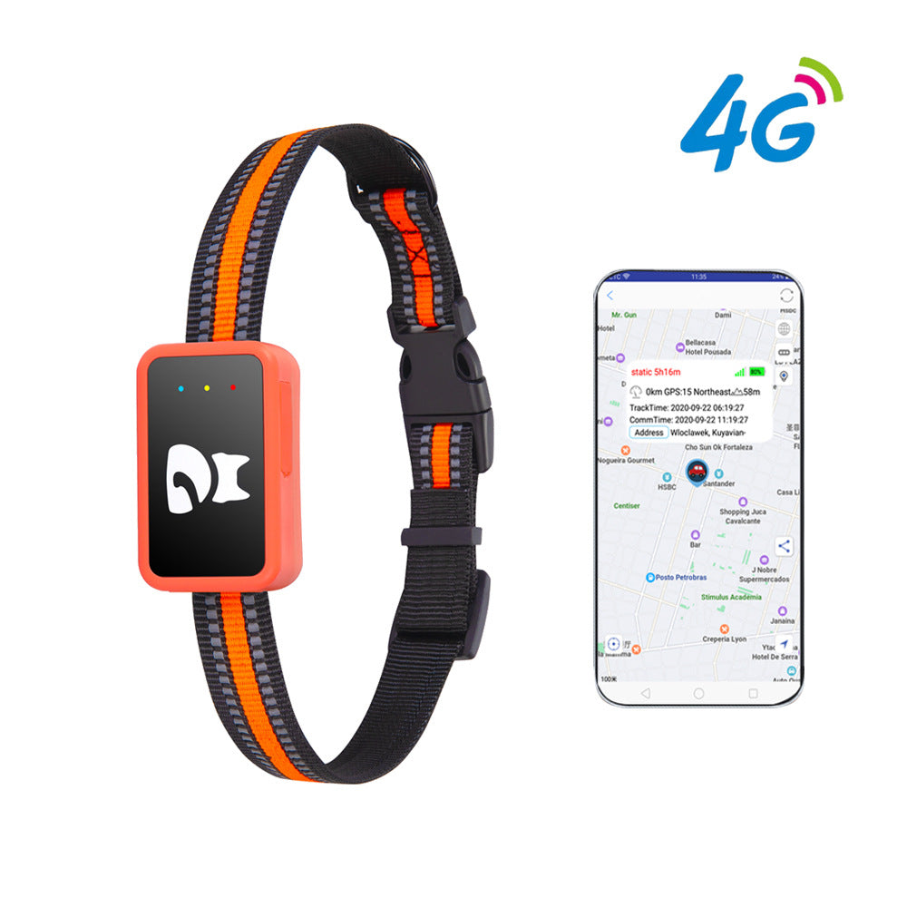 GPS Locator Pet Collar Dog Cat Animal Anti-lost Anti-theft Tracker