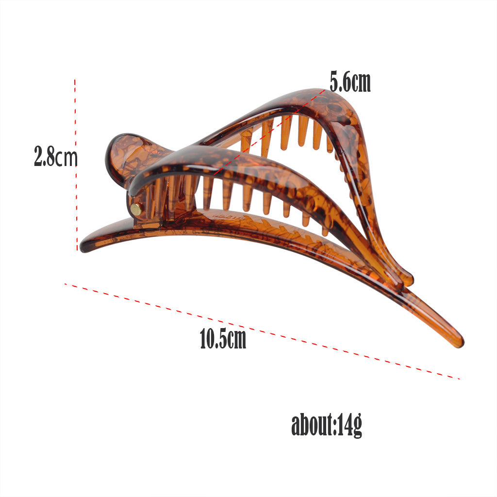 Shark Clip Sweet One Stroke Through Heart Duckbill Clip
