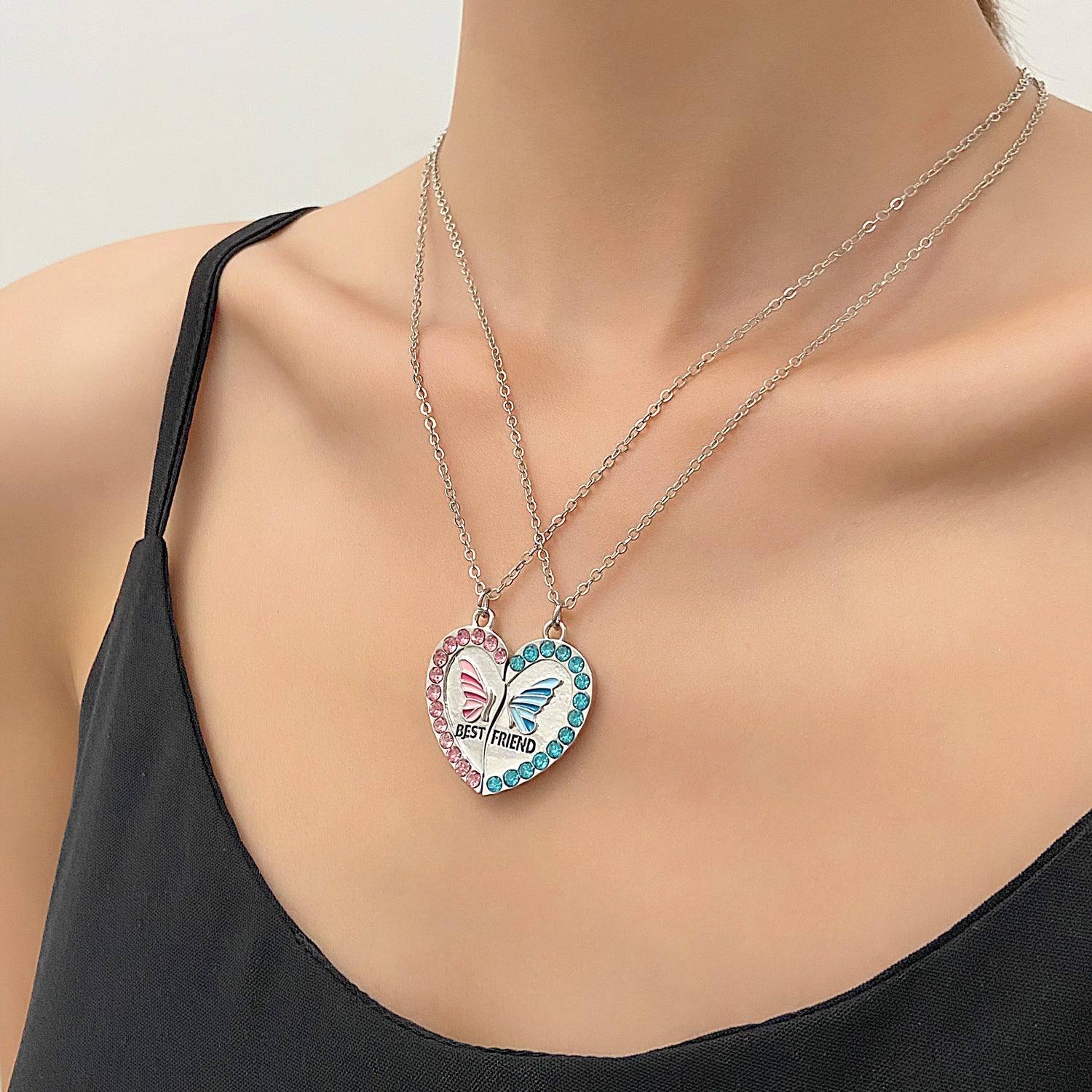 Women's Alloy Love Rainbow Necklace Regular Chain