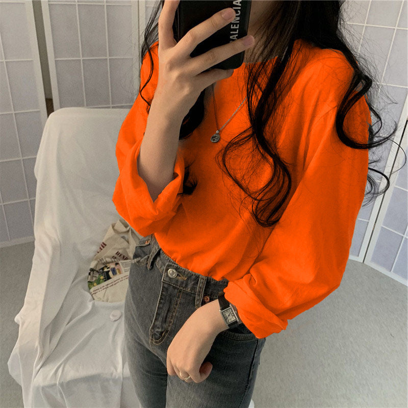 Loose All-matching Student Clothes Women's Top
