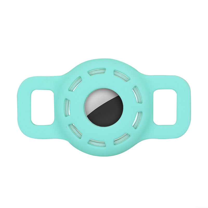Protective Sleeve Pet Anti-lost Drop Dog And Cat Collar Tracker Positioning Keychain Silicone Shell