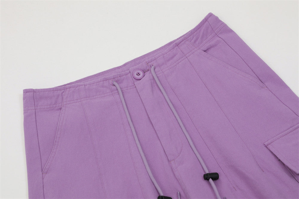 Workwear Men's Loose Tappered Wide-leg Pants
