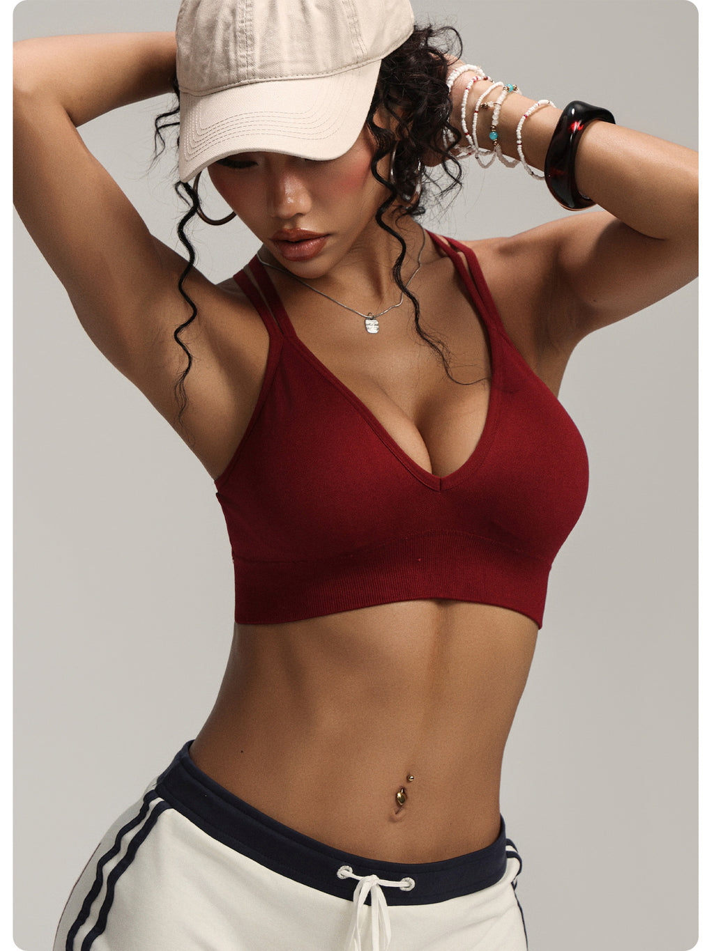 Camisole Women's Cross Double-shoulder Strap Sports Bra