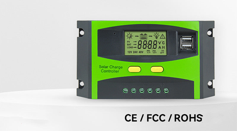 Solar Panel Controller Photovoltaic Intelligent Charging Power Generation Sun Shield Controller