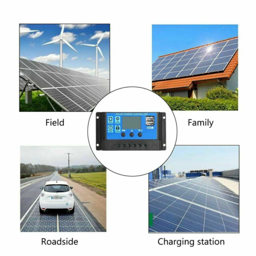 Solar Panel Kit Generator Camping Power For Battery Charger Mono Regulator AUS